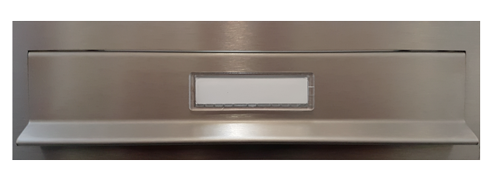 Briefeinwurf 86/1 (Edelstahl)