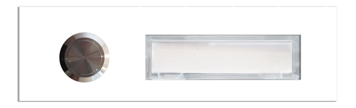 AVR-2 Klingelknopf mit AVR-3 Namensschild