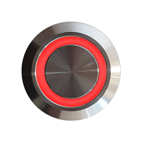 LED-Lichtknopf AVR-2, aus Edelstahl