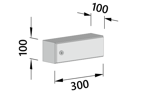 Funktionskasten 62/2-100