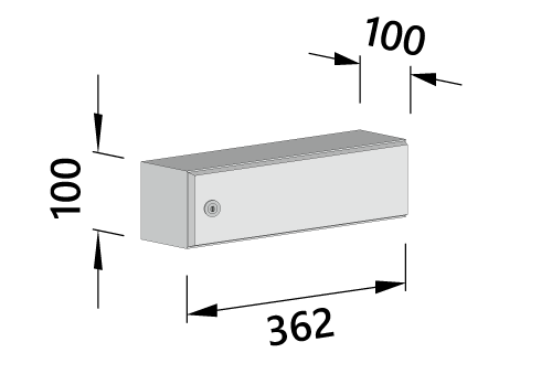 Funktionskasten 62/3-100
