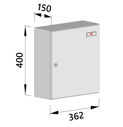 Briefkasten 57/3-450