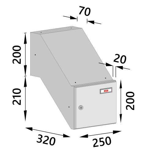 Briefkasten 60/1-200