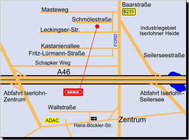 Anfahrtsskizze